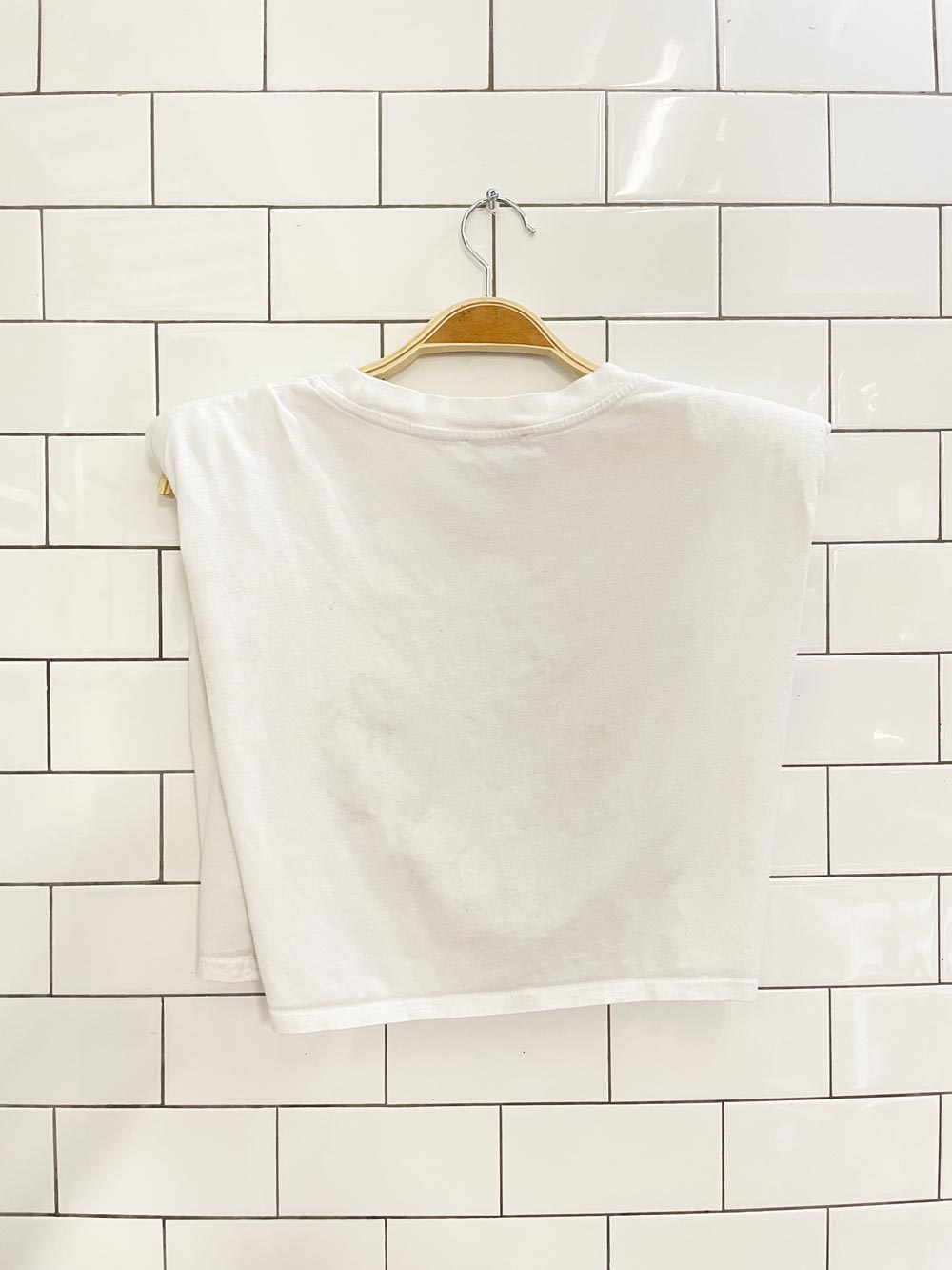 babaton shoulder pad crop tank - good market thrift store