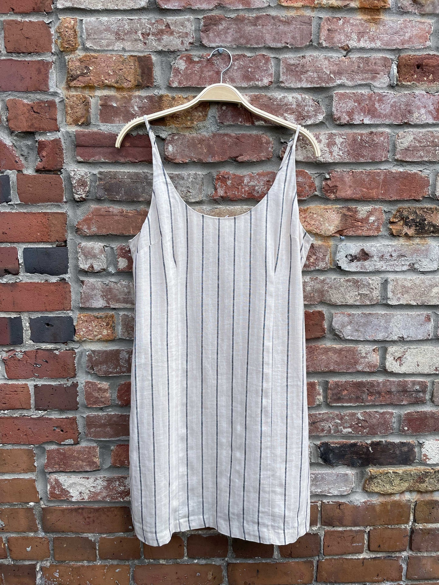 nwt gentle fawn linen-blend tank dress