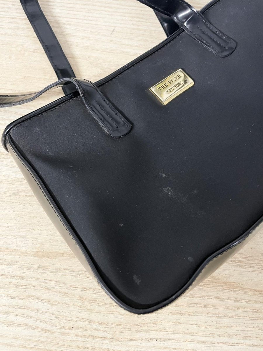 vintage 00s the filer new york nylon shoulder bag - good market thrift store