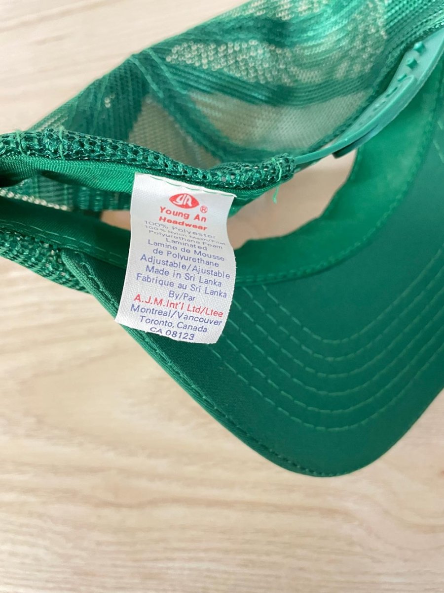 vintage 80s engineering trucker hat - good market thrift store