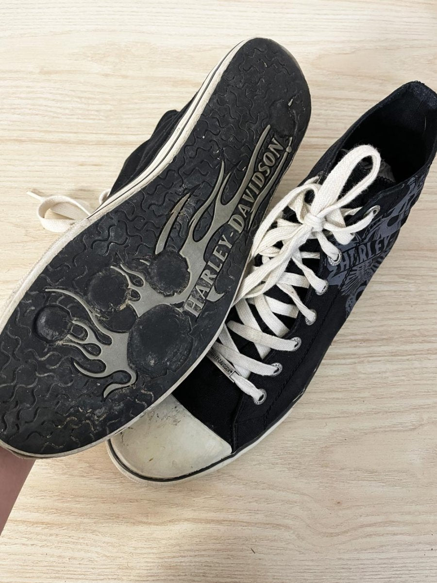 harley davidson high top all star sneakers - good market thrift store