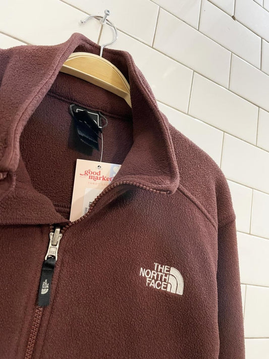 the north face fleece full zip jacket - good market thrift store