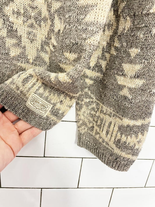 denim & supply RL southwestern knit sweater | ralph lauren - good market thrift store