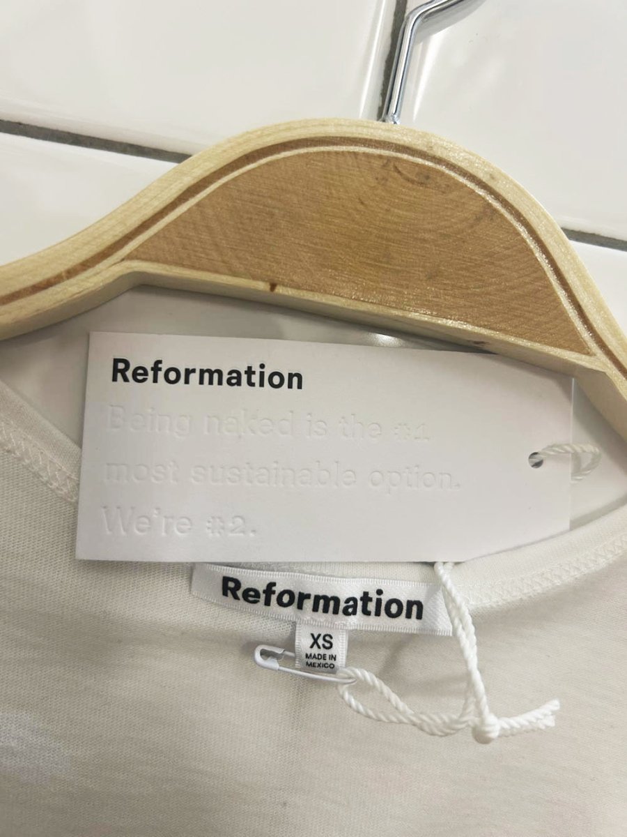 nwt reformation 2024 avery tank top - good market thrift store