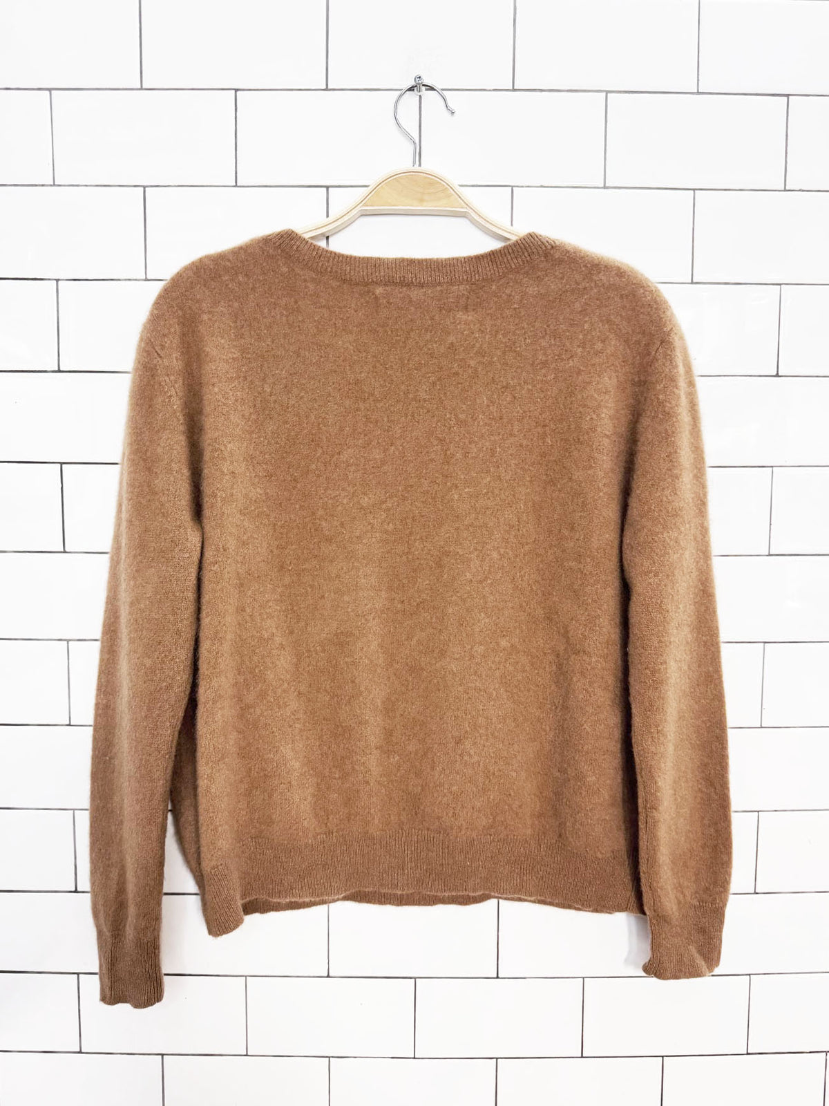 vintage mario serrani 100% cashmere boxy knit sweater