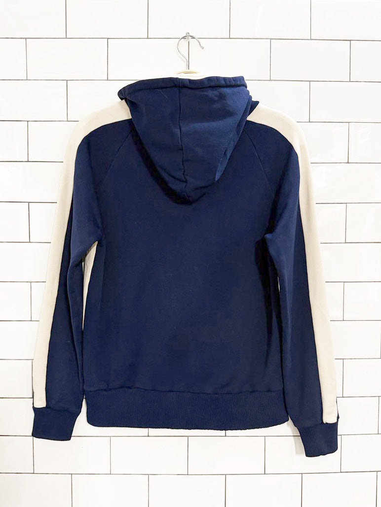 vintage 80s montalp les alpes ski ete-hiver full zip hoodie | made in france