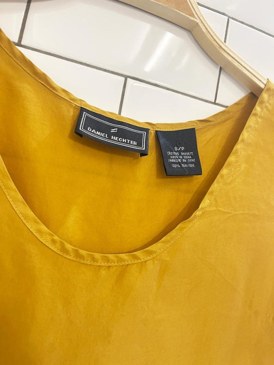 vintage daniel hetcher silk tank - good market thrift store