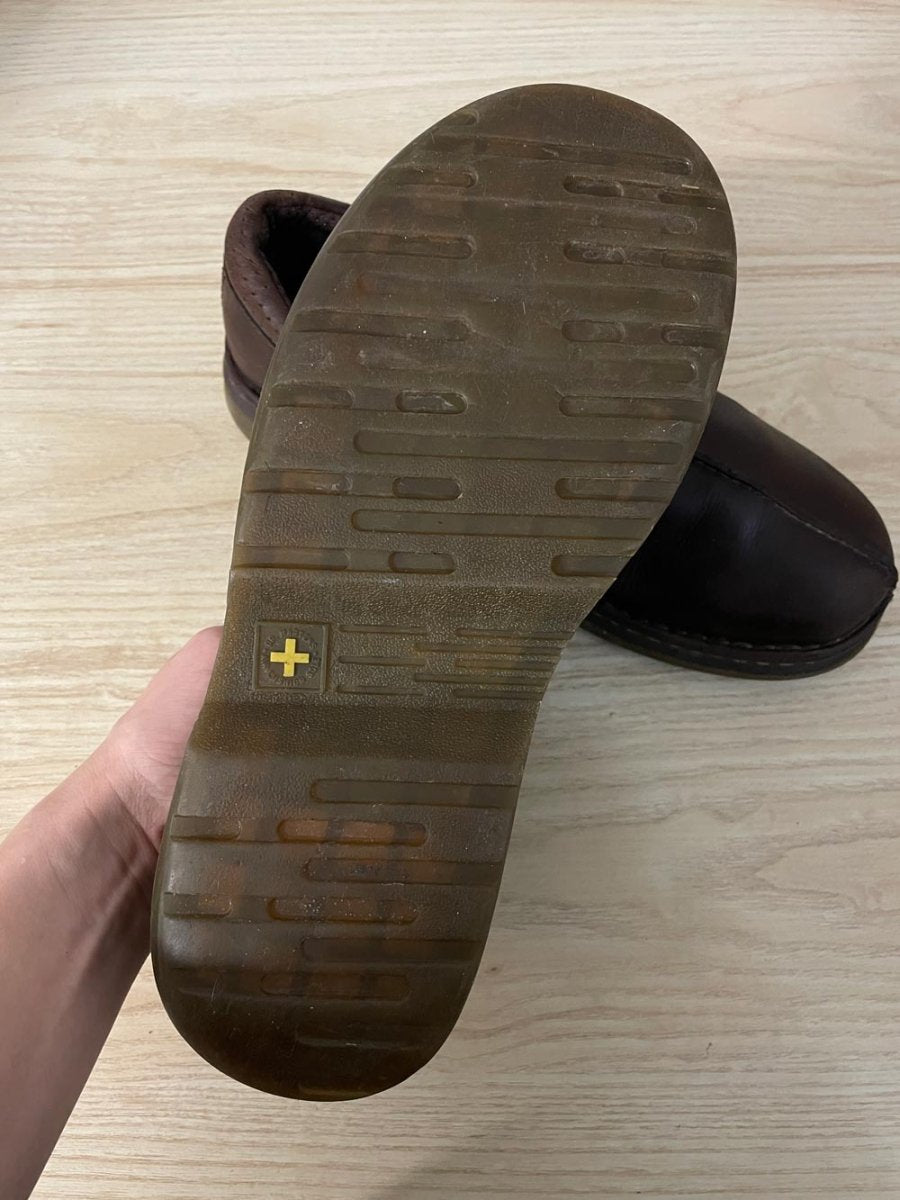 vintage doc martens nevin leather oxford shoes - good market thrift store