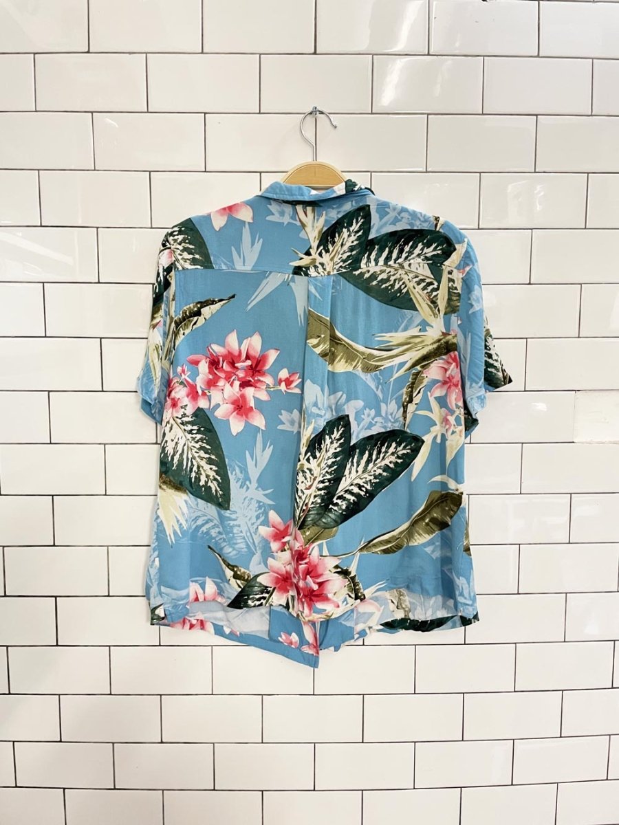 guess tropical camp shirt - good market thrift store