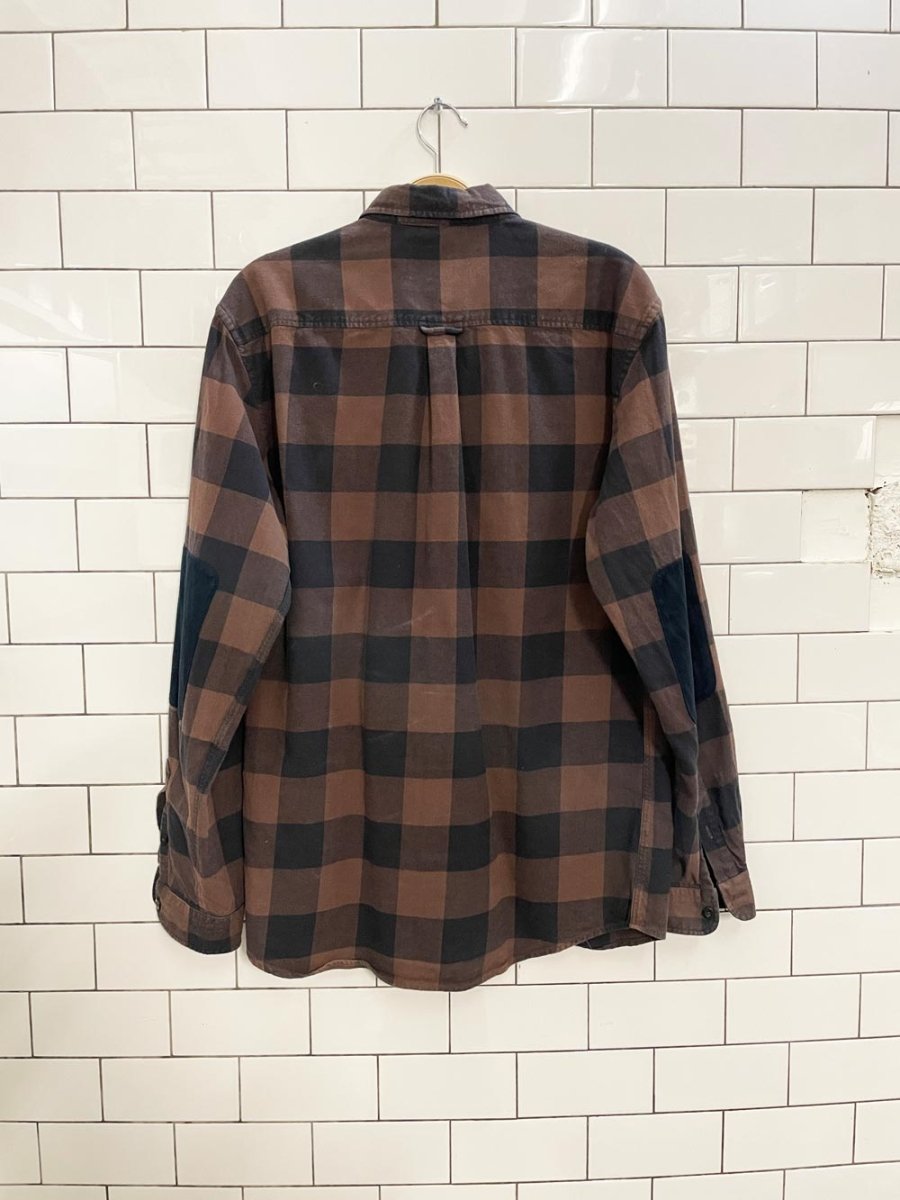 frank and oak plaid flannel shirt - good market thrift store