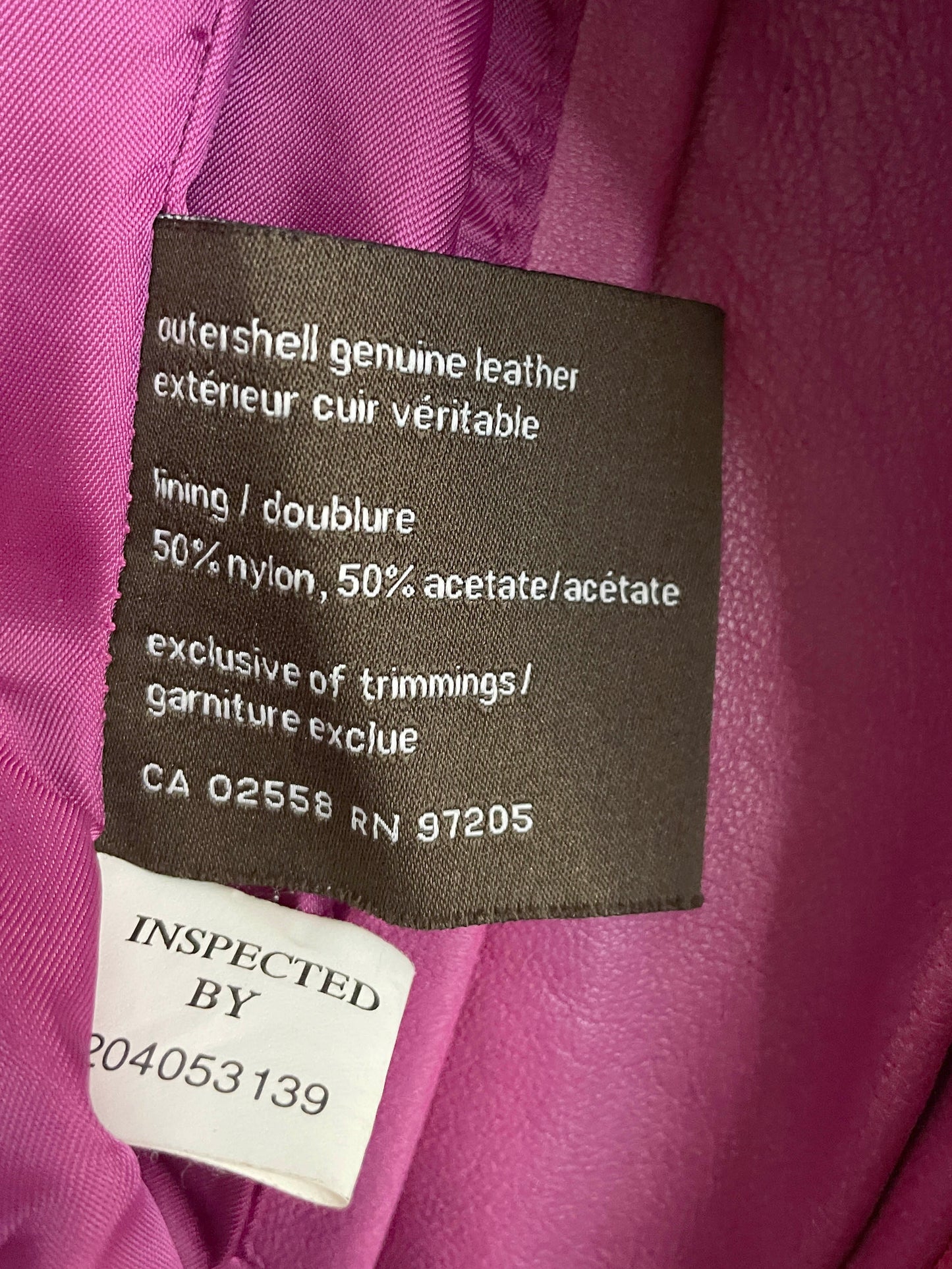 vintage 00s danier soft leather princess-seam biker jacket | lambskin
