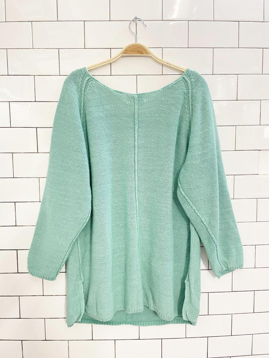 vintage 90s trivia relaxed knit sweater - good market thrift store