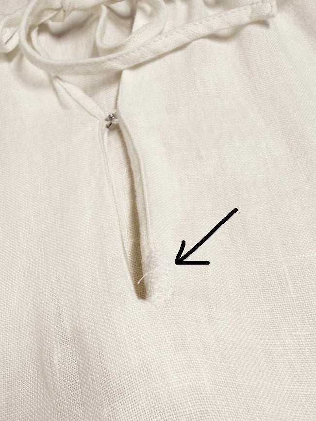 j crew 100% linen ruffle hem long sleeve tiered midi dress | made in India