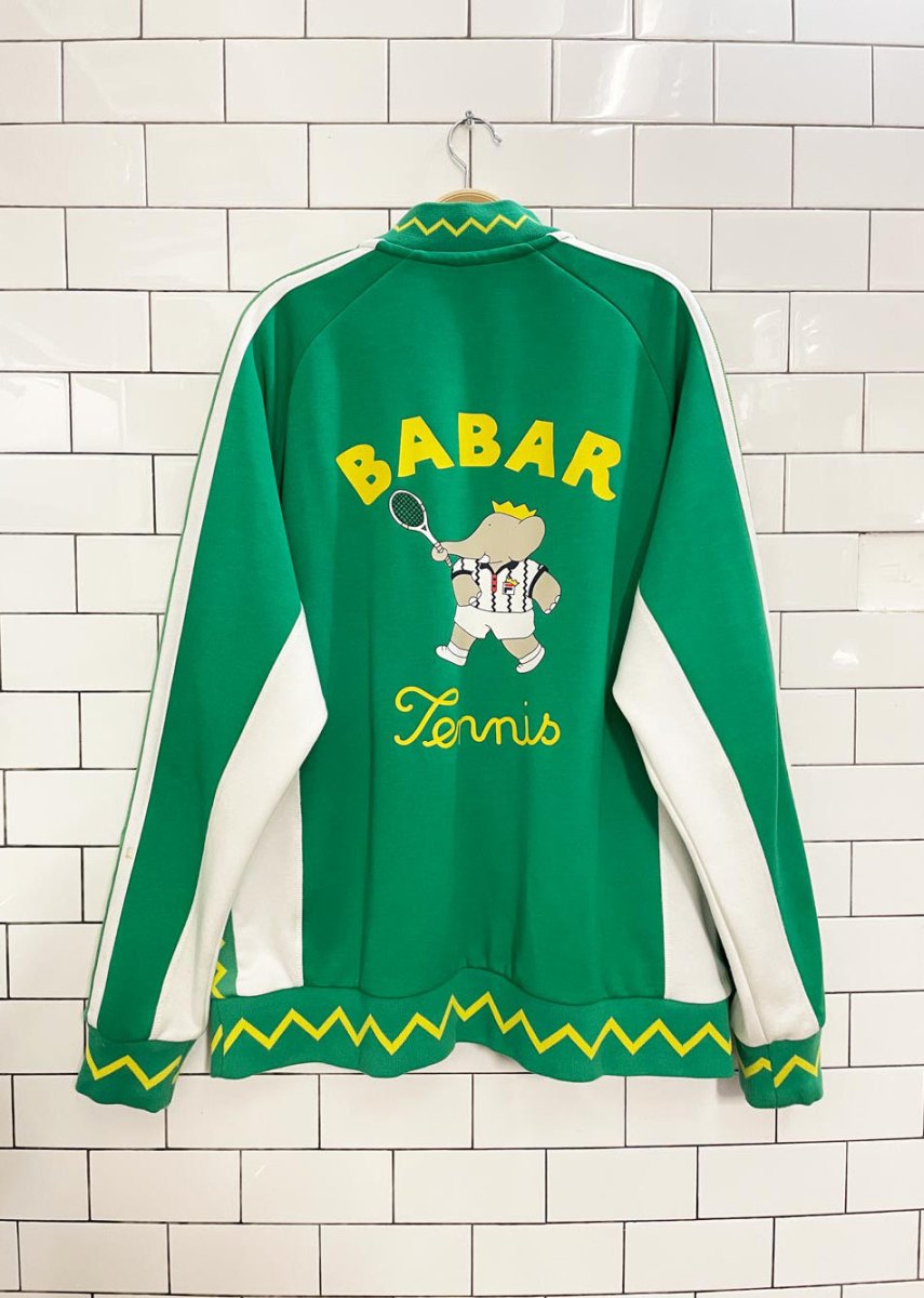 fila x rowing blazers babar tennis iggy jacket - good market thrift store