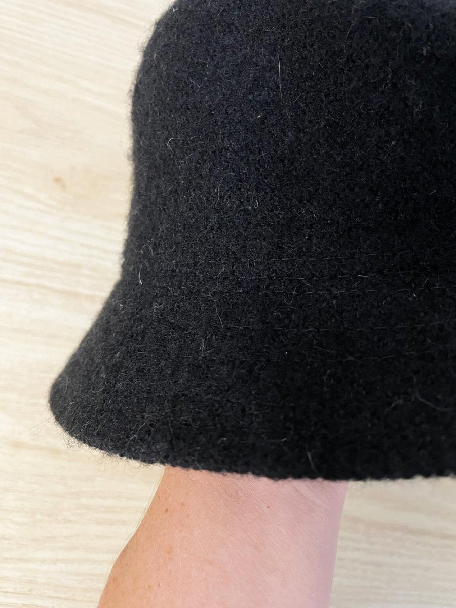 y2k wool - blend bucket hat - good market thrift store