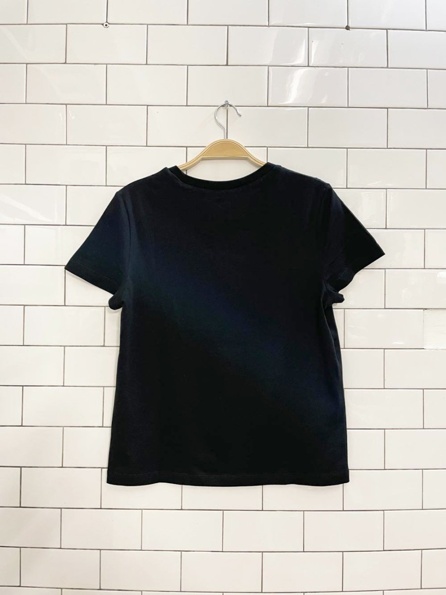 reebok logo pocket tee - good market thrift store