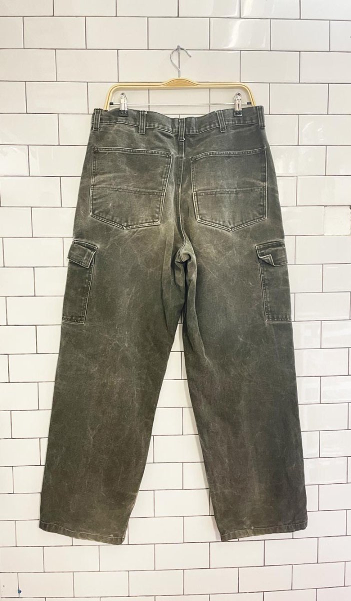 dakota twill utility workwear cargo pants - good market thrift store