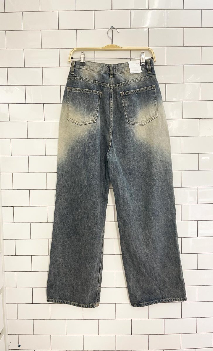 nwt JJIM korean baggy leg jeans - good market thrift store