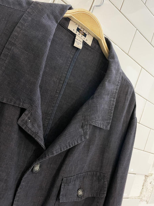 nwt joseph abboud 100% linen summer jacket - good market thrift store