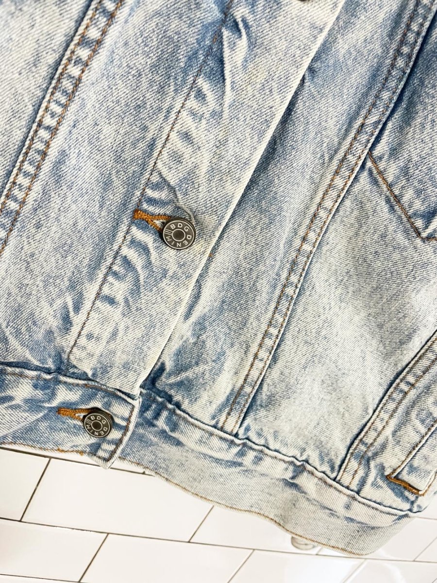 UO bdg denim trucker jacket | urban outfitters - good market thrift store