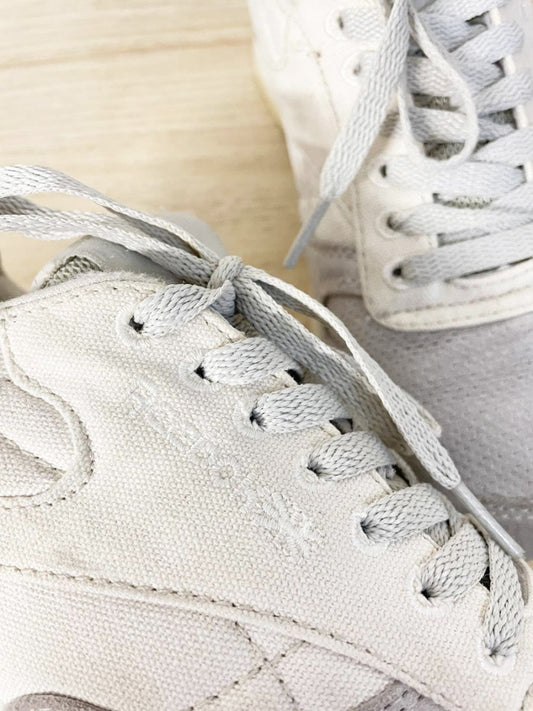 reebok classic suede trim minimal sneaker - good market thrift store