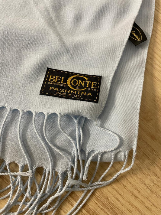 belmonte italy cashmere + silk pashmina - good market thrift store