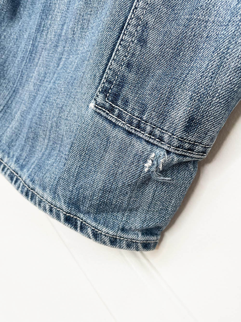 y2k old navy bermuda carpenter long denim short