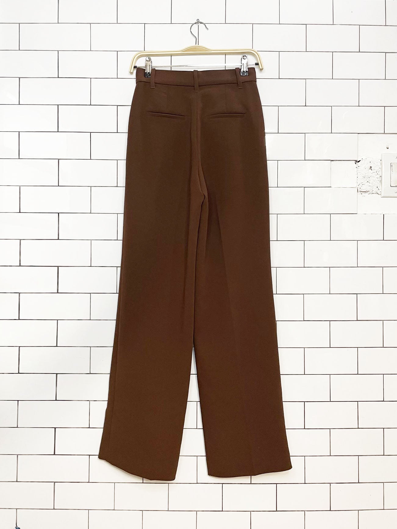 wilfred effortless pleated wide leg trouser | aritzia