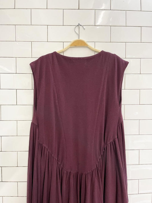 free people beach madelyn oversized midi dress - good market thrift store