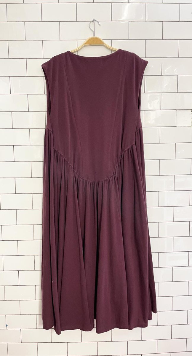 free people beach madelyn oversized midi dress - good market thrift store