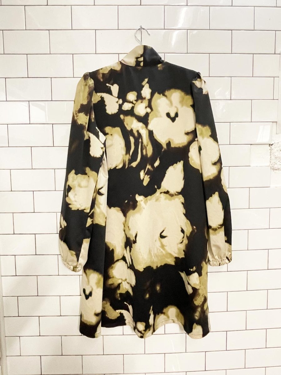 birds of north america emu dress - good market thrift store