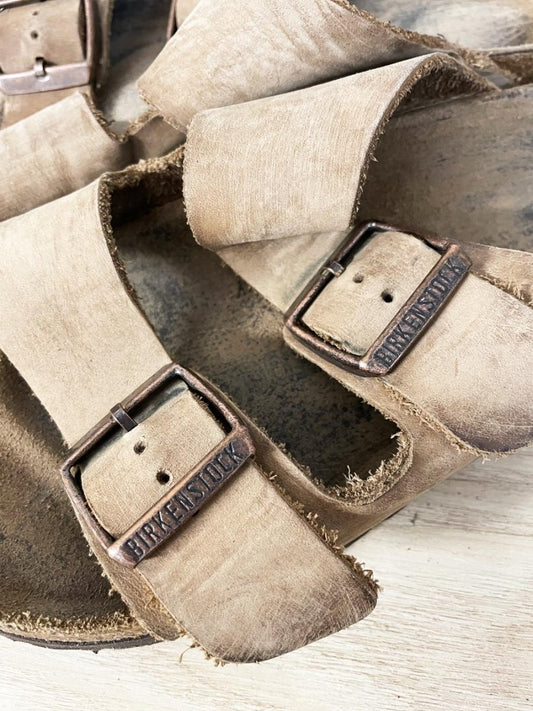 birkenstock arizona leather sandal - good market thrift store