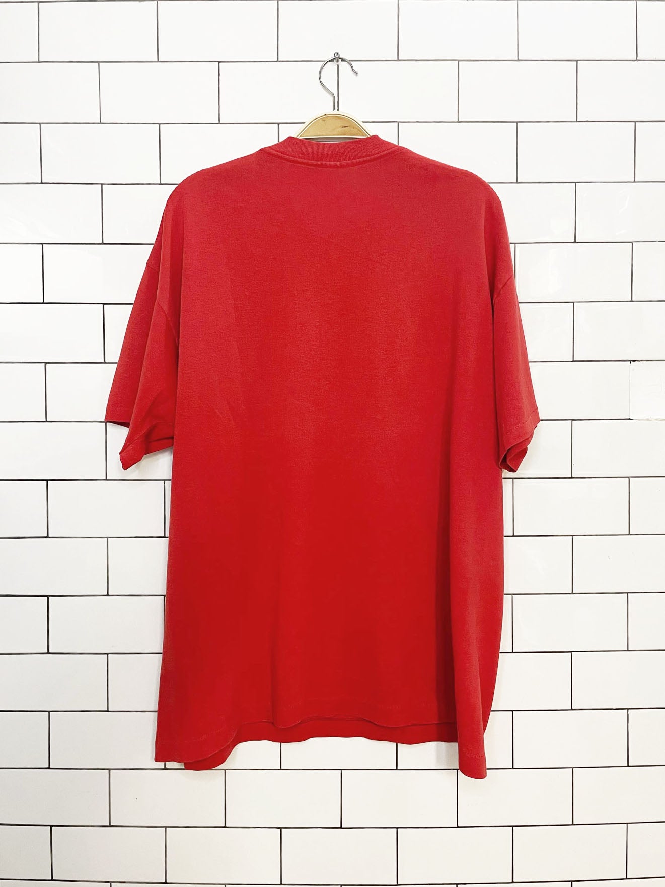 vintage 90s phillies baseball MLB soft single stitch tee | made in usa | trench
