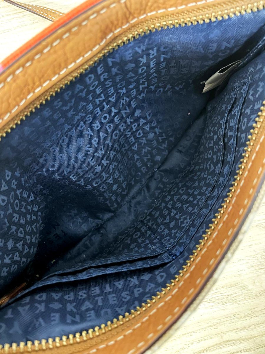 kate spade presley stripe crossbody bag - good market thrift store