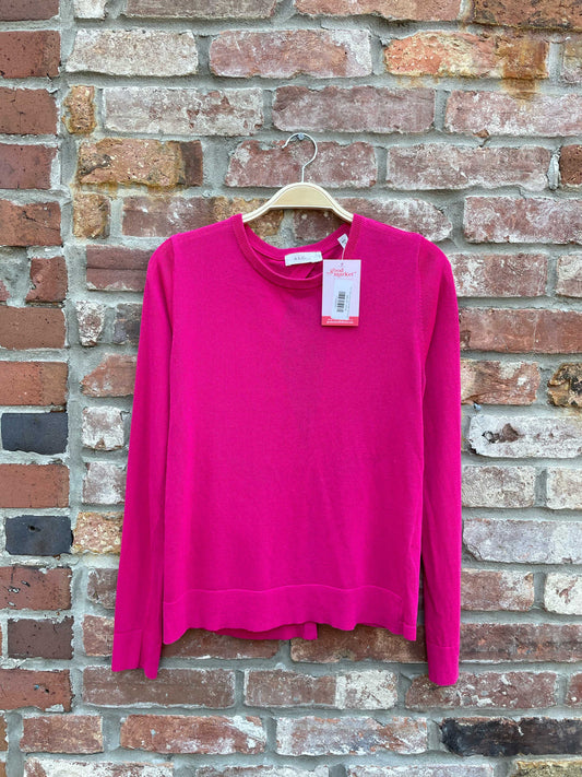 ALC twist back cut out light knit sweater