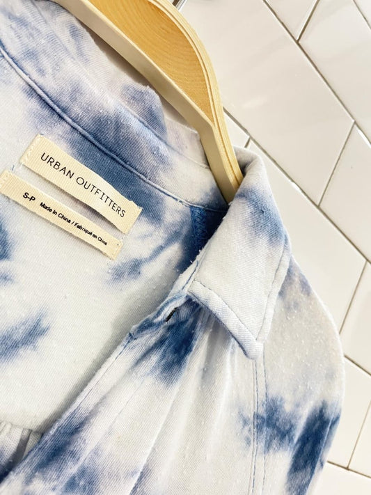 UO tie dye benny slouchy playsuit - good market thrift store