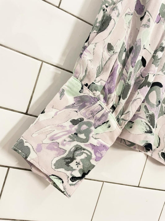 club monaco pastel floral blouse - good market thrift store