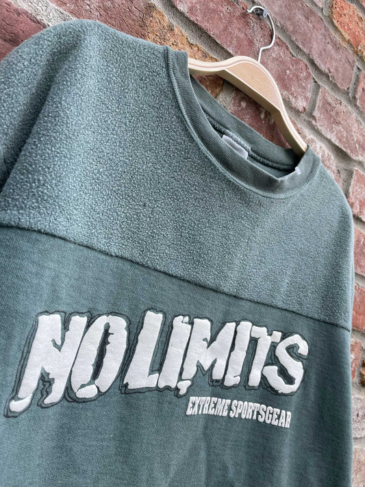 vintage 90s no limits panelled sweatshirt