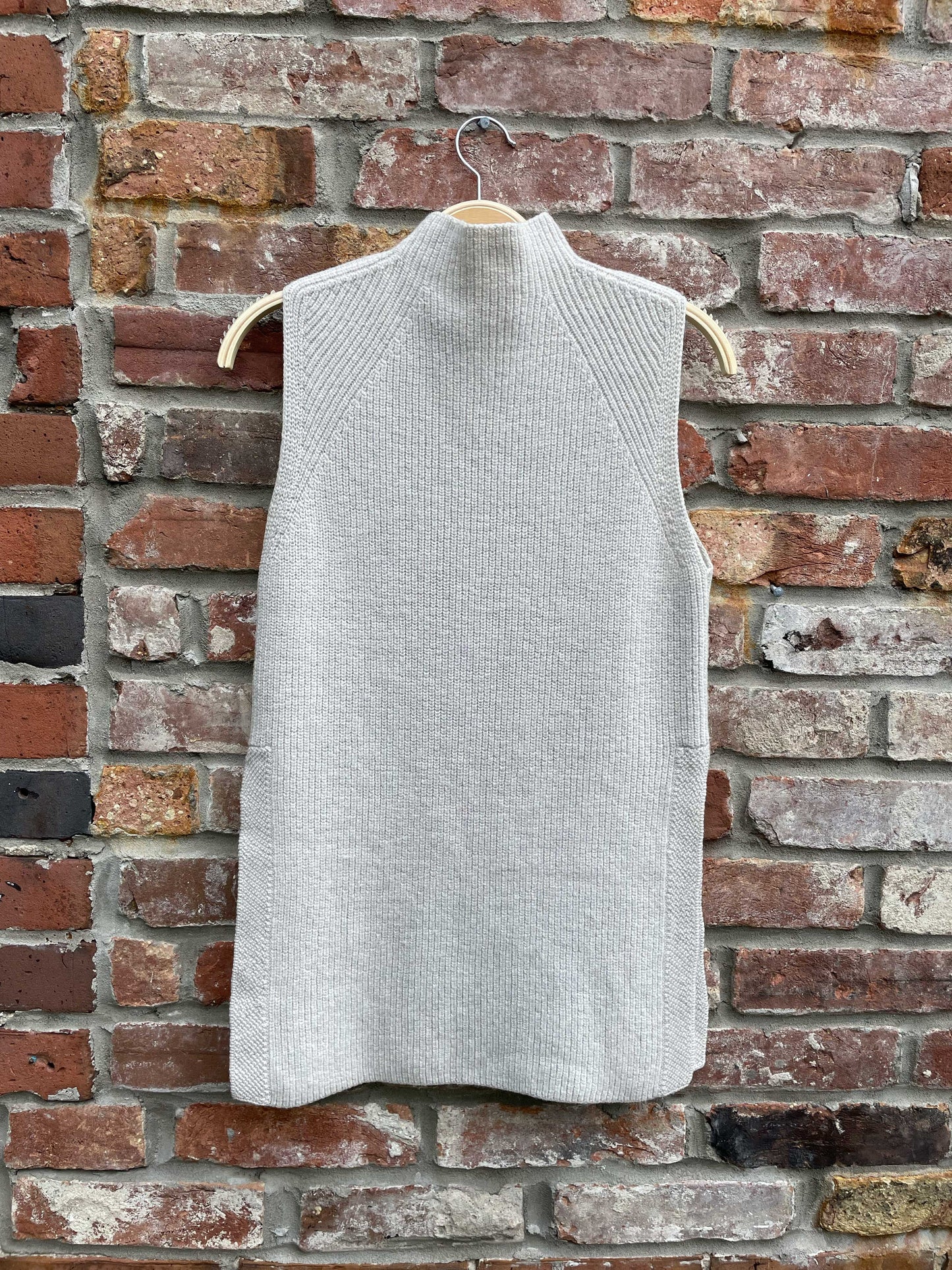 wilfred durandal sleeveless wool sweater