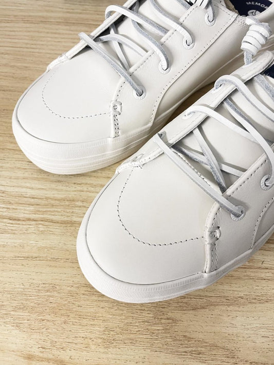 nwt sperry leather crest platform sneaker - good market thrift store