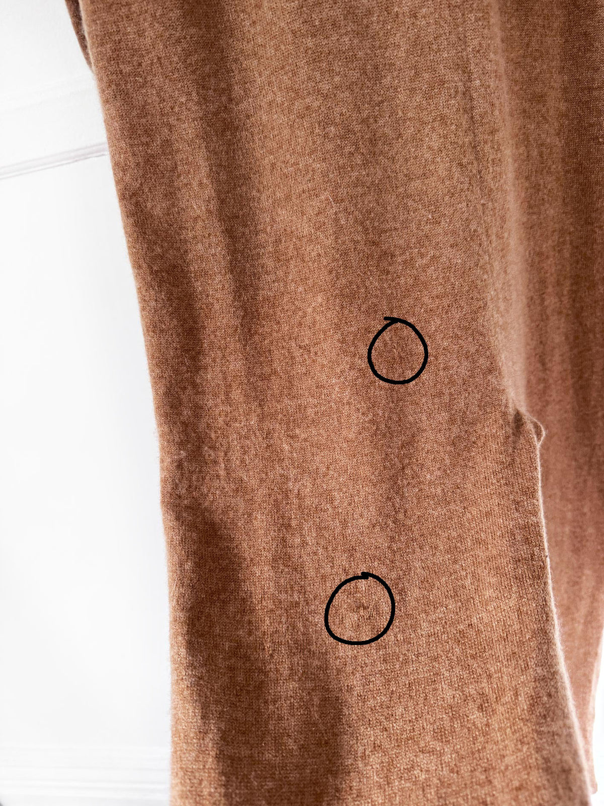 madewell 100% cashmere knit 1/2 button jumpsuit | sustainable fibre alliance