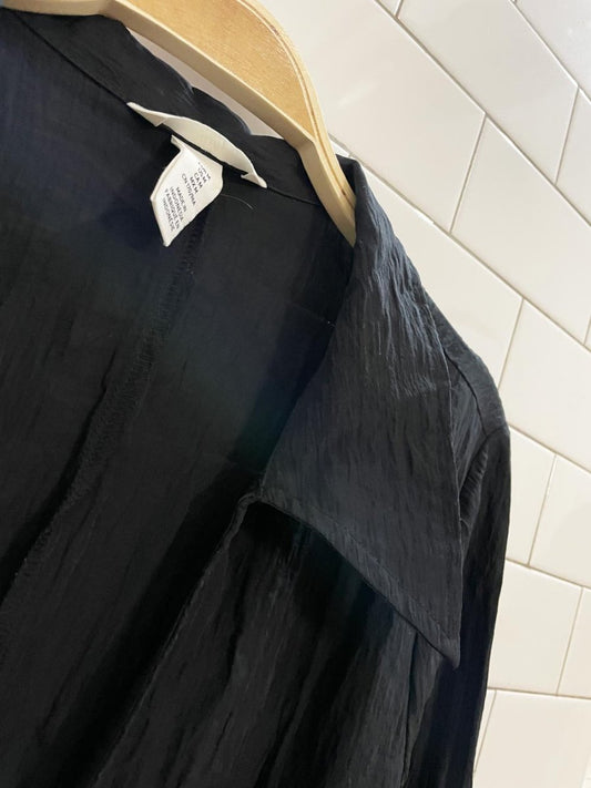 h&m corset tie - front vamp blouse - good market thrift store