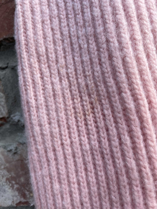 h&m 2023 ribbed knit midi skirt