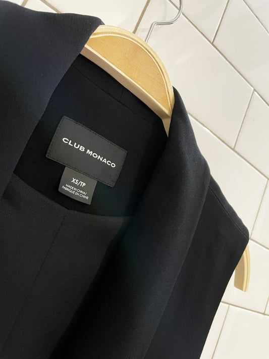 club monaco sonti long blazer vest - good market thrift store