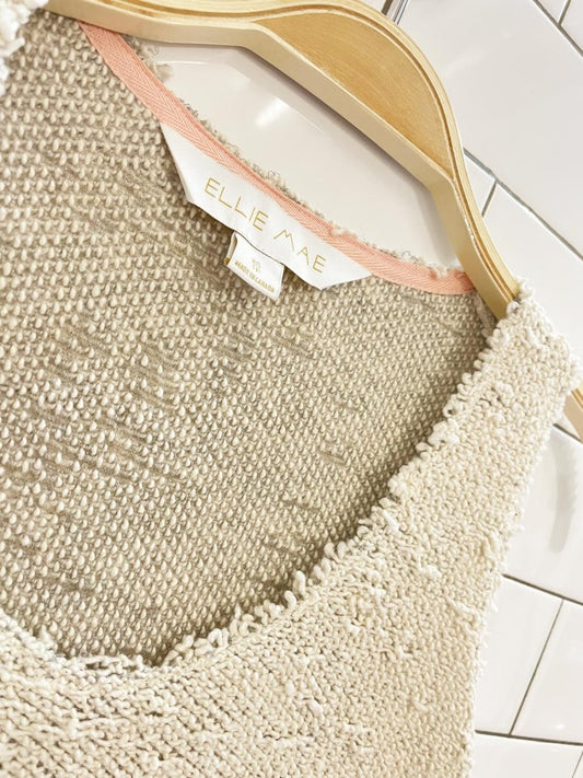 ellie mae loopback textured knit tank - good market thrift store