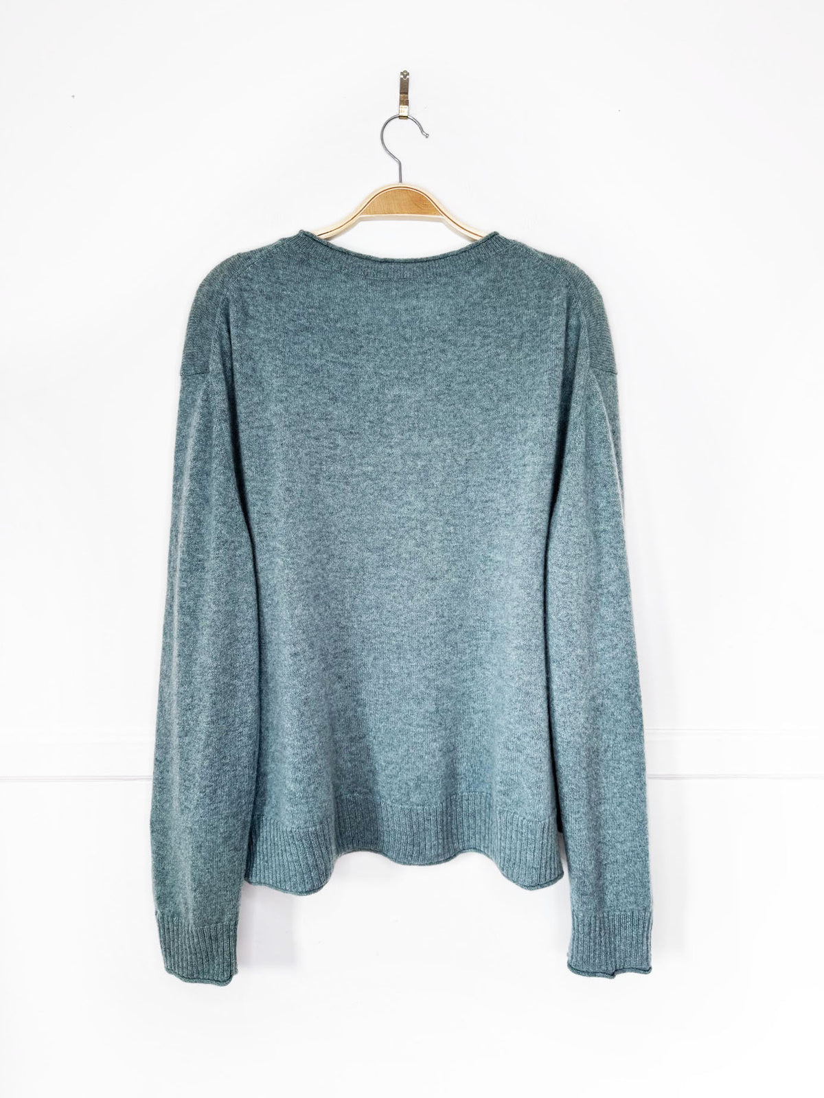 the cashmere project 100% cashmere knit boxy sweater