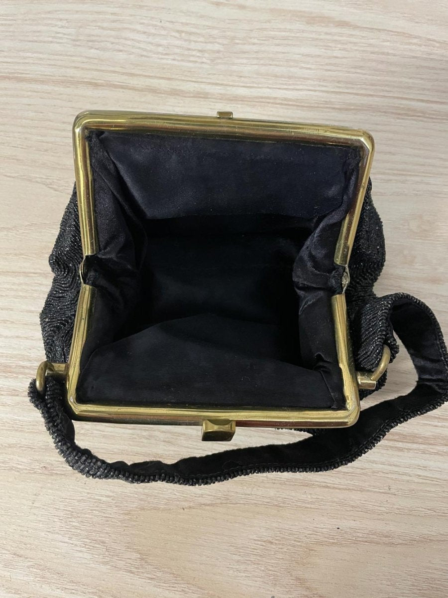 vintage shiny doctors bag mini handbag - good market thrift store