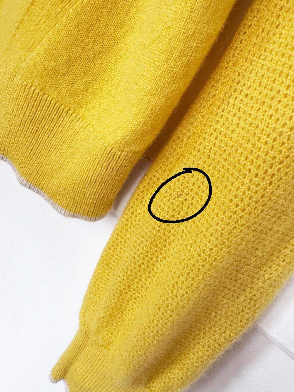 rag & bone 100% cashmere mesh knit sweater