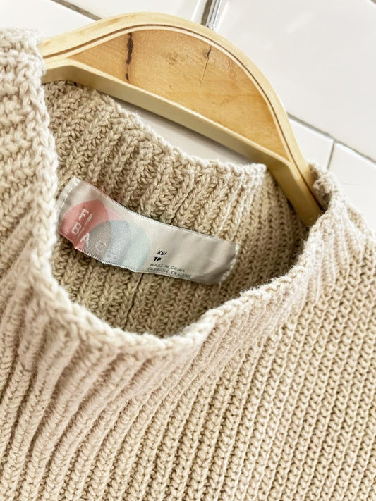 free people freya knit pocket sweater top - good market thrift store