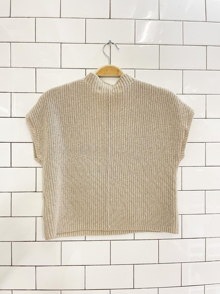 free people freya knit pocket sweater top - good market thrift store